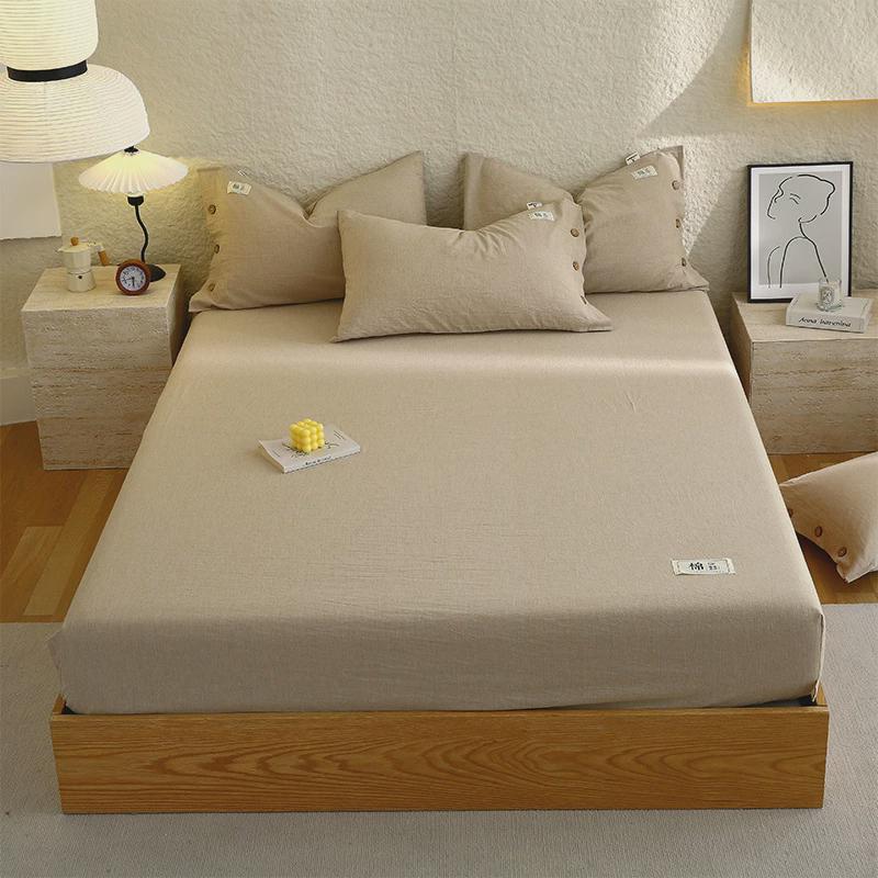 全棉单件床笠全包床罩三件水洗棉四季母婴水洗棉床笠床垫保护套