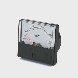 转速表可调节厂家rpm6701800rpm 转速表供应矩形指针式 dc转速表