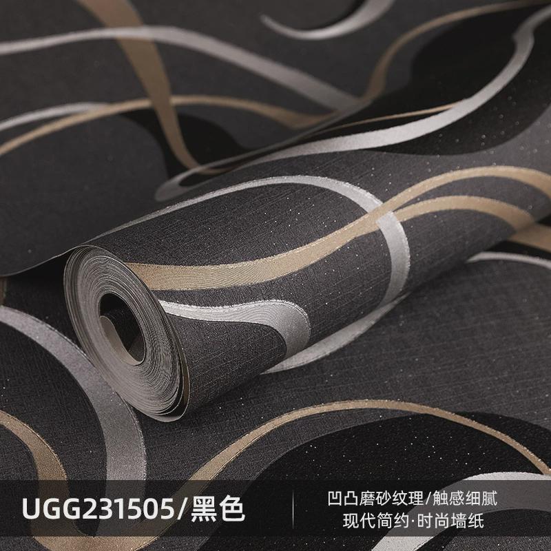 现代简约抽象不规则波浪纹墙纸北欧卧室客厅电视背景墙壁纸高级感