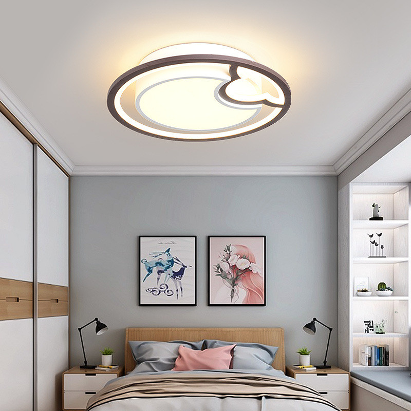 led吸顶灯北欧客厅灯现代简约大气卧室具2020年新款网红套餐组合