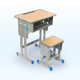 中小学生课桌椅套装可升降培训桌书桌写字学校家用儿童学习桌厂家