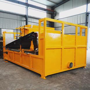 河沙选矿设备钛铁矿超强石英砂高强度湿式平板输送带褐铁矿磁选机