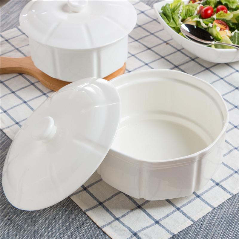 厂家直供陶瓷汤窝饭店大汤盅炖锅富贵炖盅例汤隔水炖餐具