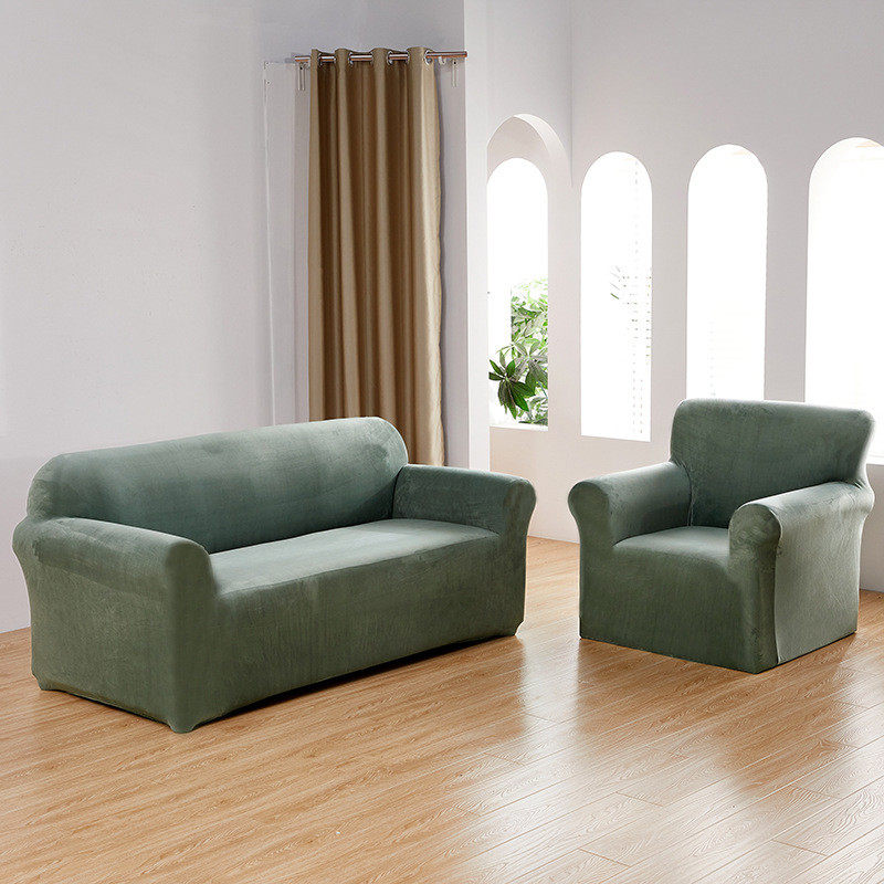 沙发罩绒沙发套弹力组合全包防尘埃及纯色弹力沙发巾,居家布艺,沙发垫,淘宝优惠券,粉丝福利购,淘宝优惠卷