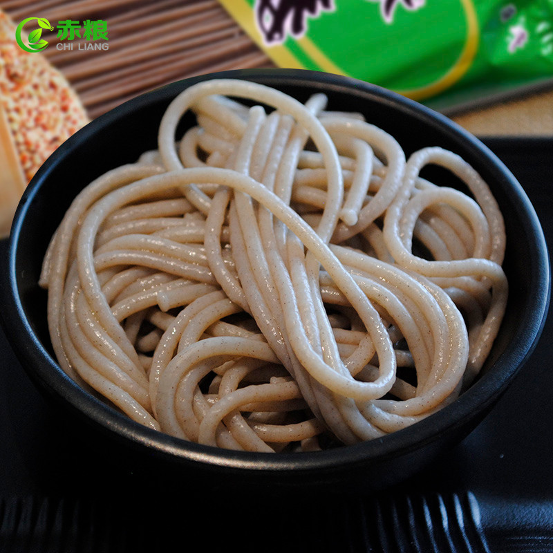荞麦饸饹免煮泡食面速食面莜麦苦荞杂粮面条非油炸冷面方便面20袋