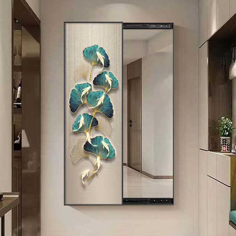 全身图制作婚纱照来镜子装饰画全家福图片隐藏推拉式穿衣镜挂画