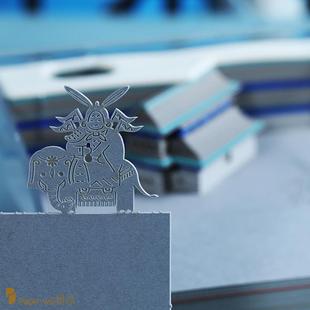 创意3D便签纪念北京正阳门箭楼立体模型创意便签礼品纸雕便利贴