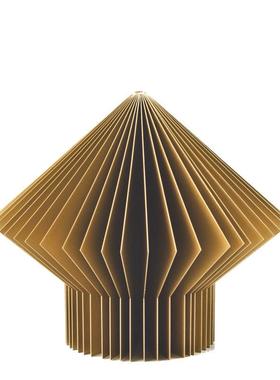 现代简约欧式几何金属售楼处摆件样板房折纸软客厅装饰品摆设