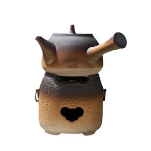 火云烧侧把壶陶瓷烧水壶家用煮茶器煮茶碳火围炉温茶壶室茶具套装