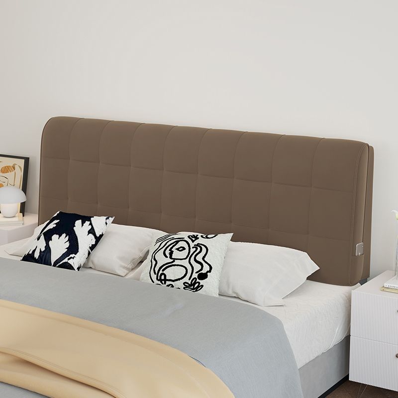 枕垫风床头软包靠背大靠奶油高级感榻榻米改造款