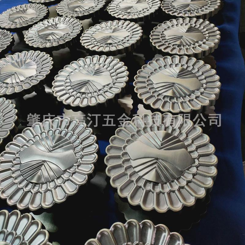 新中式加厚圆盘不锈钢门拉手玻璃门把手酒店酒吧别墅入户大门拉手