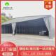 移动推拉棚大型仓库雨蓬活动帐篷移动推拉雨棚收缩遮阳伸缩棚