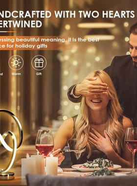 创意床头高级感台灯幻彩rgbww卧室灯氛围灯客厅小夜灯