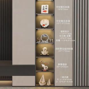 饰流沙品摆设电视柜客厅办公室摆件家居饰品酒柜创意沙漏画 玄关装