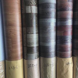 临沂厂家PVC工程革地板革家用商用加厚蓝底塑胶地板仿木地板地胶