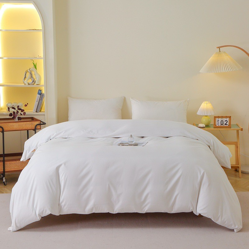 冬季加厚磨毛100全棉被套单件150x200宿舍被罩双人套褥子200x230