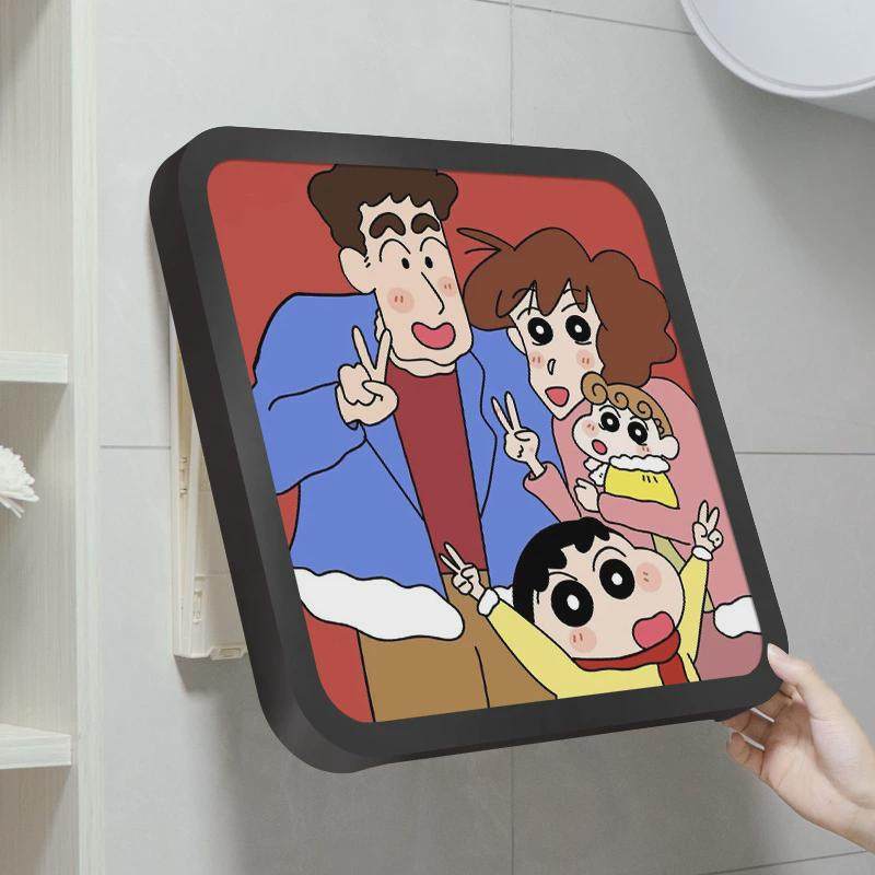 浴室挂画放干衣服折叠收纳柜防水卫生间置物架壁画放置收纳盒,收纳整理,整理架/置物架/收纳架,淘宝优惠券,粉丝福利购,淘宝优惠卷