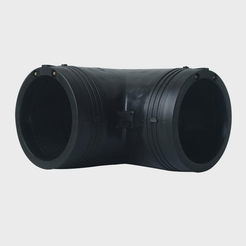 内径给水管pe90°弯头管dn50dn600钢骨架网复合管配件电熔高压力