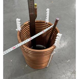 工业冷水机铜管蒸发器不锈钢水箱风冷冷水机冷凝器铜管2-30匹