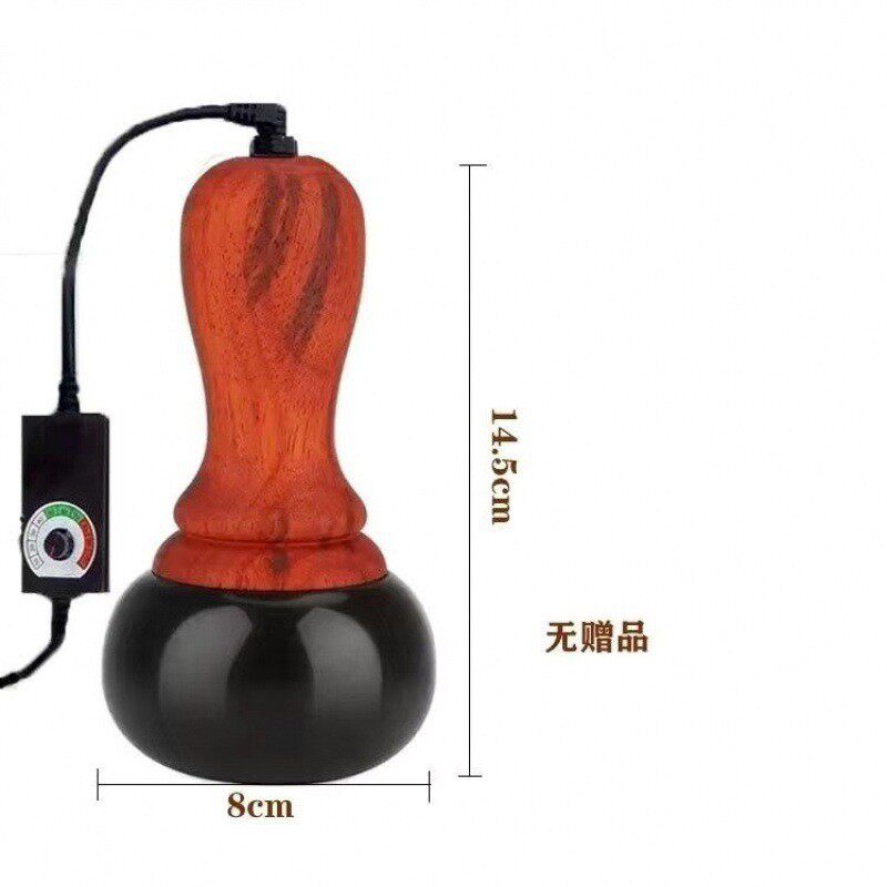 电热能量石砭石温灸仪扁石按摩揉腹太极球经络刮痧仪器贬石扶阳罐