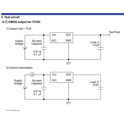 TCXO 温补贴片晶振高精度 7050 5070 4脚 高振幅 20M 20MHZ EPSON