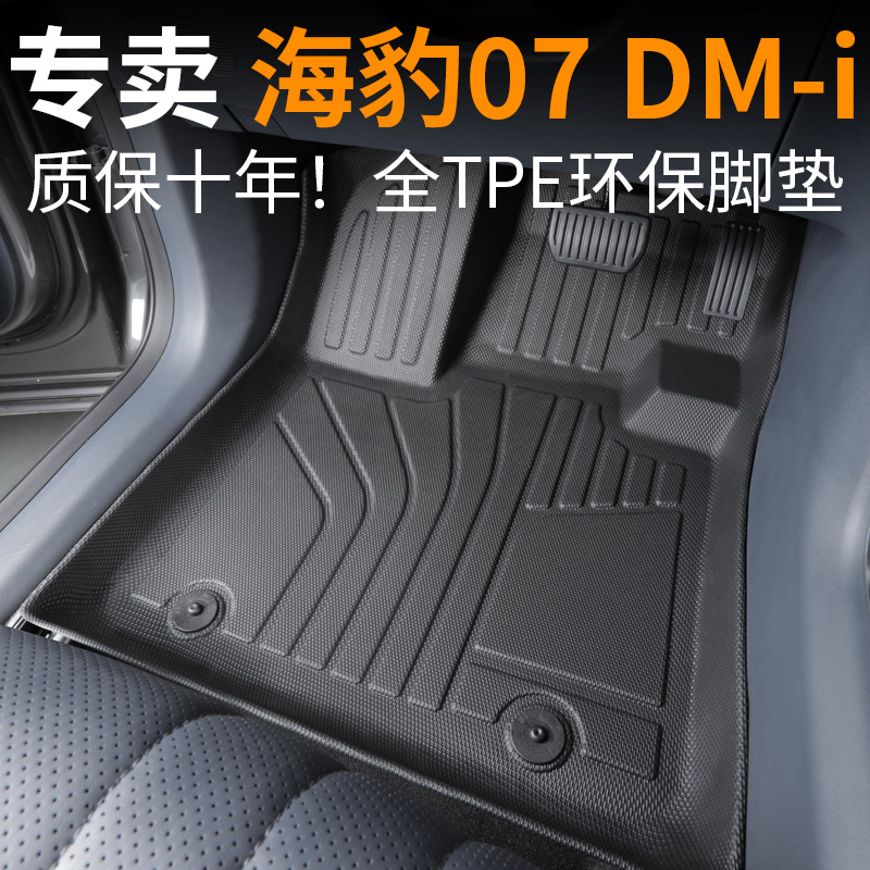 【30天免费试用】海豹07脚垫