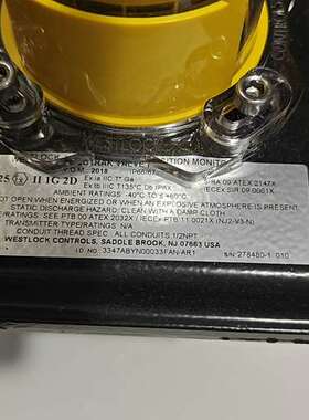 全新美国WESTLOCK西锁限位开关，型号3347ABYN0