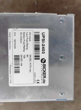 德国进口BICKER比克尔电源 UPSI-2403 ，成色9