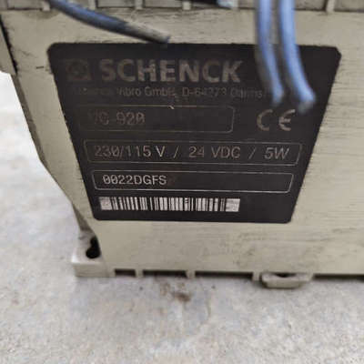 德国申克VIBROCONTROL920壳体振动控制器VC-9