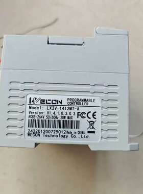 拆机维控plc型号lx3v-1412MT-A成色好，功能正常