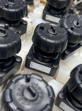 盖米手动阀617 15D 720520 PVDF，实物拍摄，