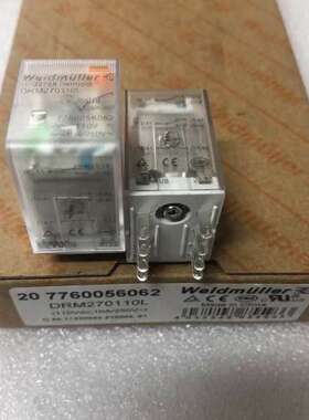 DRM270110L 魏德米勒7760056062继电器，8