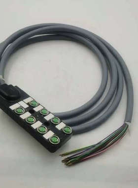 西威联SVLES M12五芯8端口传感器接线盒Exact12