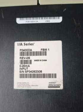 FOXBORO I/A系列工业传感器P0400DA FBM1