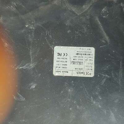 以太网交换机GPOE208。通电测试如下图，图片就是实物图，