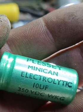 英国plessey副牌Tcc 350v10uf