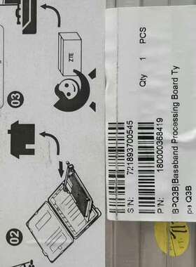 中兴B8300，BPQ3B板卡一块，全新系