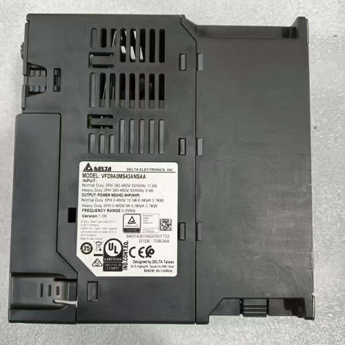 台达VFD9A0MS43ANSAA变频器，3.7KW，380