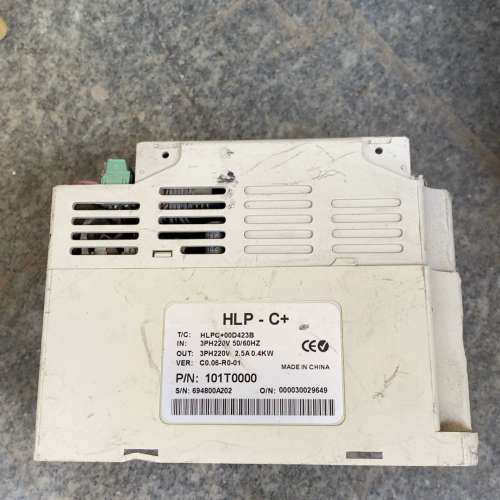海利浦变频器 HLPC+00D423B 0.4KW 220V
