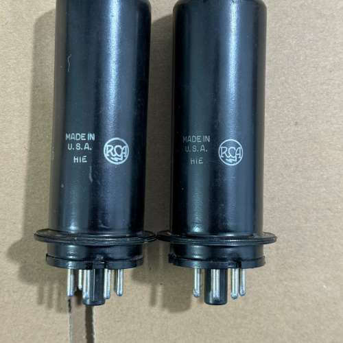 @RcA 6L6/VT115 铁壳管一对，同期配对，状态好。