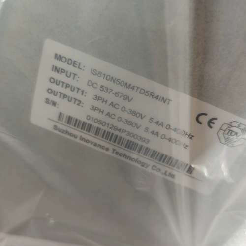 IS810NS0M4TDSR4INT汇川驱动，实拍图全新未用
