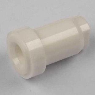 厂促厂促工业氧化铝陶瓷j管精密零件耐高温绝缘刚玉管空心氧化品