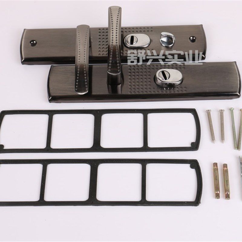 防盗门把手门锁拉手通用型孔距235通用型手柄执手门锁配件