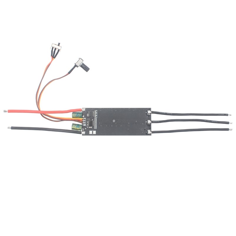 BLDC三相直流无刷无霍尔驱动板正反转开关支持PLC 0-5V无线电位器