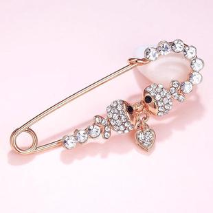 披肩大衣胸针小鱼胸花毛衣别针女气质配饰D3 2024时尚