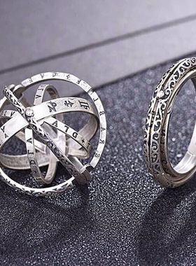 男生耍帅神器炫酷黑科技成人创意戒指解压玩具