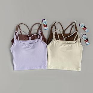 运动内衣女防震跑步高强度防下垂文胸专业健身房bra瑜伽服背心薄