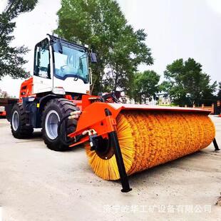 扫大型路面扫雪车道路清雪 雪冬季 厂RCT改家供应多功能装 载车机装
