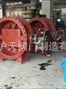 天阀门HD742X重锤式蓄液缓闭LJR蝶式止控回阀D沪N1200能式液控止