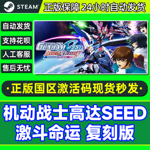 steam机动战士高达SEED 激斗命运 复刻版 国区激活码CDKey PC游戏